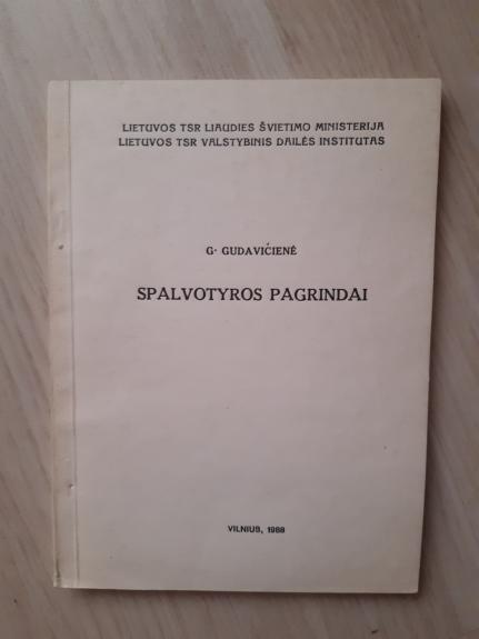 Spalvotyros pagrindai - Giedrė Gudavičienė, knyga