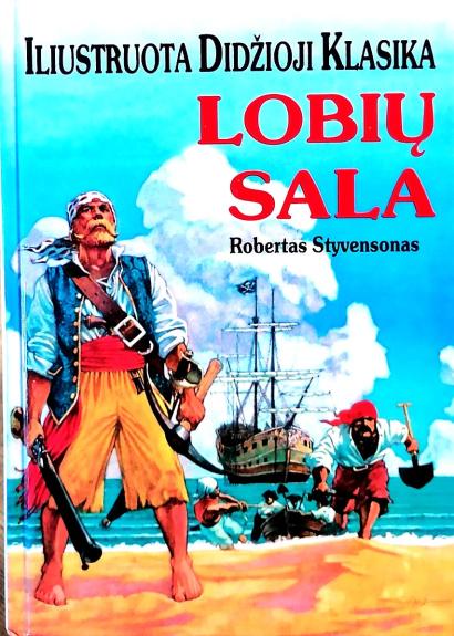 Lobių sala - Robertas Styvensonas, knyga