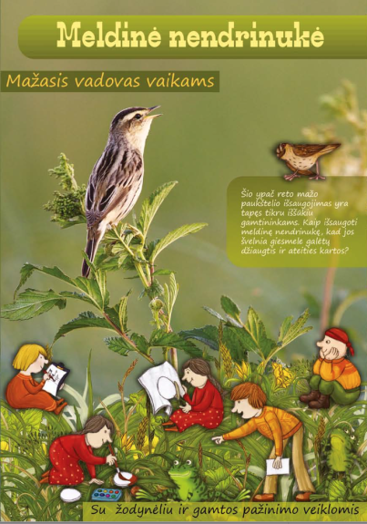 Meldinė nendrinukė. Mažasis vadovas vaikams - Almantas Ulbis, knyga