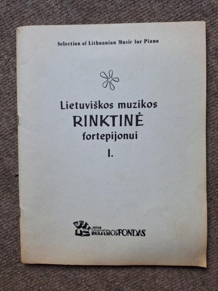 Lietuviškos muzikos rinktinė fortepionui I.
