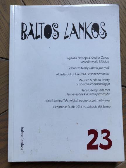 Baltos lankos, 2006 m., nr. 23