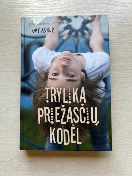 Trylika priežasčių kodėl - Jay Asher, knyga
