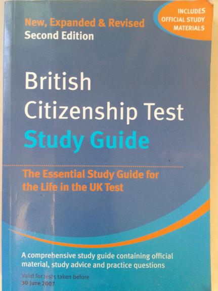British Citizenship test. Study guide