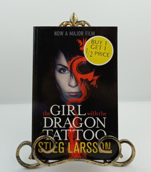 The Girl with the Dragon Tattoo - Stieg Larsson, knyga