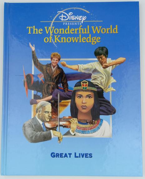 The Wonderful World Of Knowledge Great Lives - Walt Disney, knyga 1