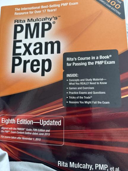 PMP Exam Prep - Rita Mulcahy, knyga