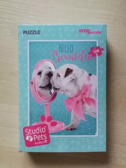 Dėlionė Puzzle 120 "Studio Pets. Sveikas, gražuoliuk! /1/ 120 Puzzle Studio Pets. Hello, beautiful!