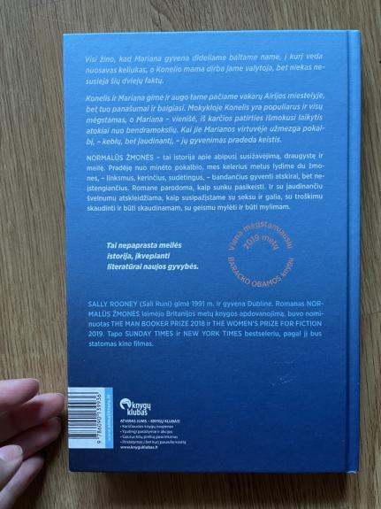 Normalūs žmonės - Sally Rooney, knyga 1