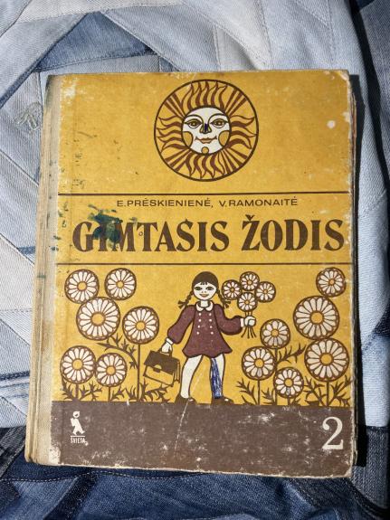 Gimtasis žodis 2 klasei - E. Prėskienienė V. Ramonaitė, knyga 1