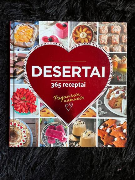 DESERTAI: 365 receptai
