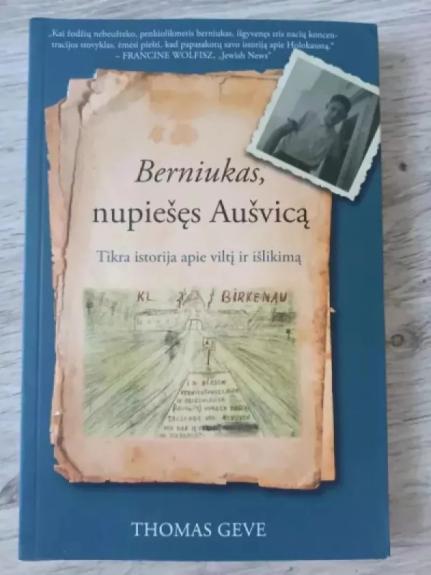 Berniukas, nupiešęs Aušvicą - Thomas Geve, knyga