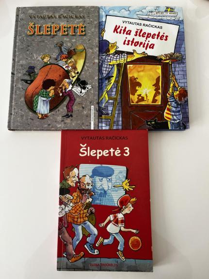 Šlepetė (I, II, III dalys) - Vytautas Račickas, knyga