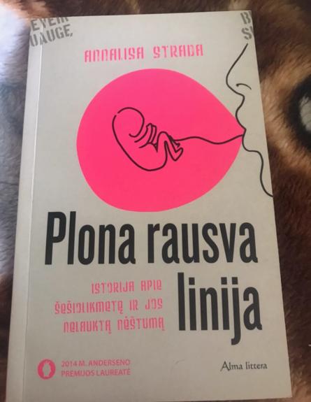 Plona rausva linija
