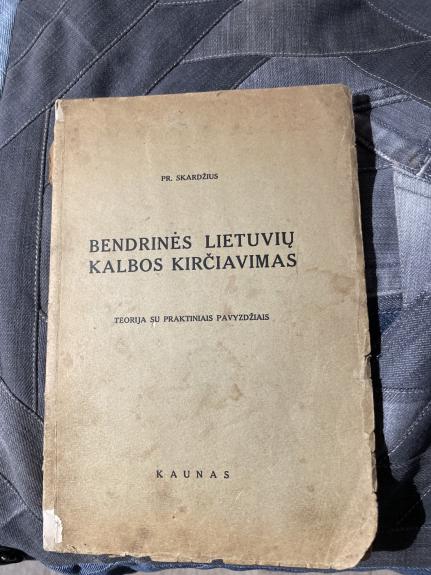 Bendrinės lietuvių kalbos kirčiavimas. Teorija su praktiniais pavyzdžiais