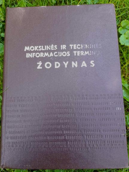 Mokslinės ir techninės informacijos terminų žodynas