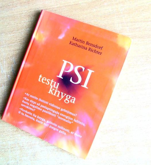 PSI testų knyga