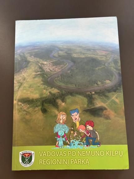 Vadovas po Nemuno kilpų regioninį parką - Almantas Kulbis, knyga