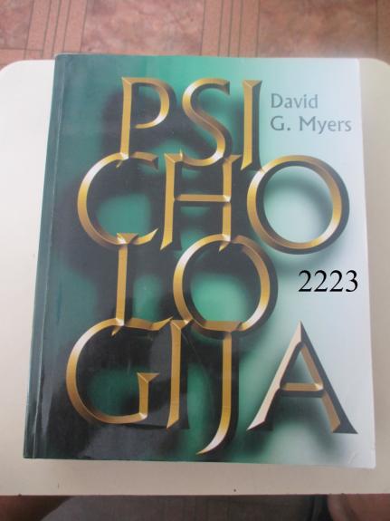 Psichologija - David G. Myers, knyga 1
