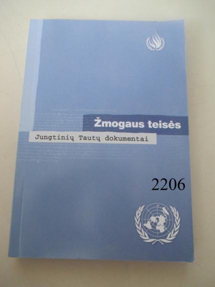 Žmogaus teisės. Jungtinių tautų dokumentai