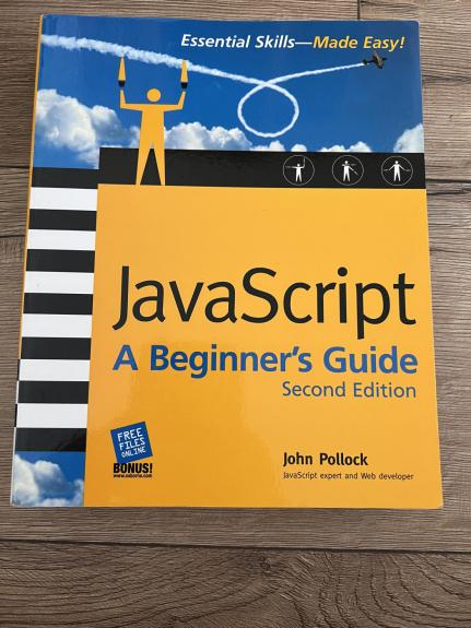 JavaScript: A Beginner's Guide, Second Edition - John Pollock, knyga