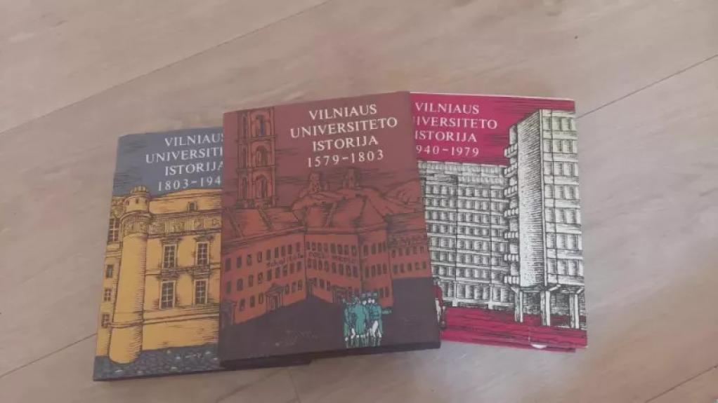 Vilniaus universiteto istorija (3 tomai)