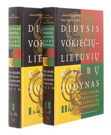 Didysis Vokiečių - Lietuvių Kalbų Žodynas - Juozas Križinauskas, knyga