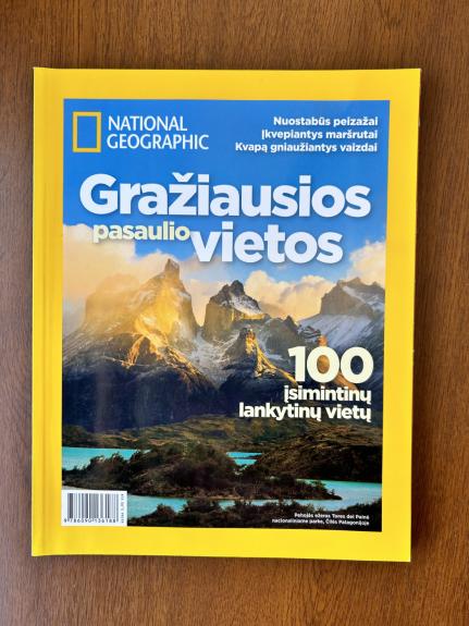 Gražiausios pasaulio vietos  National Geographic  100 įsimintinų lankytinų vietų - Autorių Kolektyvas, knyga