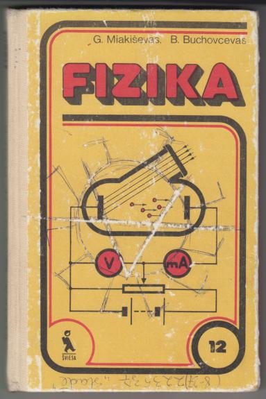Fizika 12 - G. Miakiševas, B.  Buchovcevas, knyga 1