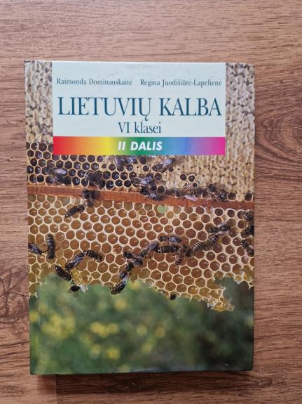 Lietuvių kalba VI klasei II dalis