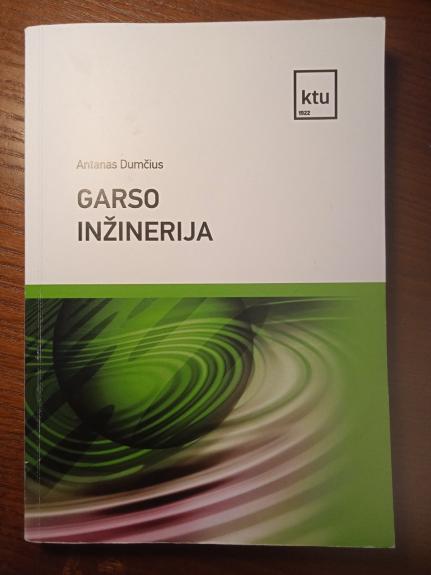 Garso inžinerija - Antanas Dumčius, knyga