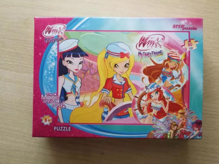 Dėlionė Puzzle 80 "Fėjos Vinksės" /4/80 Puzzle Winx. My Fairy Friend