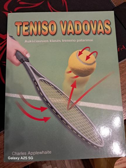 Teniso vadovas - Charles Applewhaite, knyga