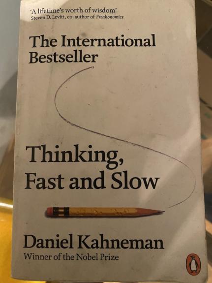 Thinking fast and slow - Daniel Kahneman, knyga