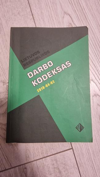 Lietuvos Respublikos darbo kodeksas 2018-04-02