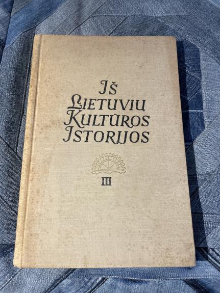 Iš lietuvių kultūros istorijos (3 tomas) - Autorių Kolektyvas, knyga 1