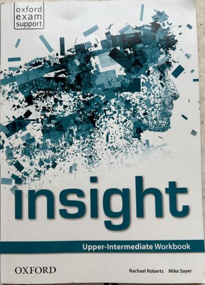 Insight upper intermediate workbook - Rachael Roberts, knyga