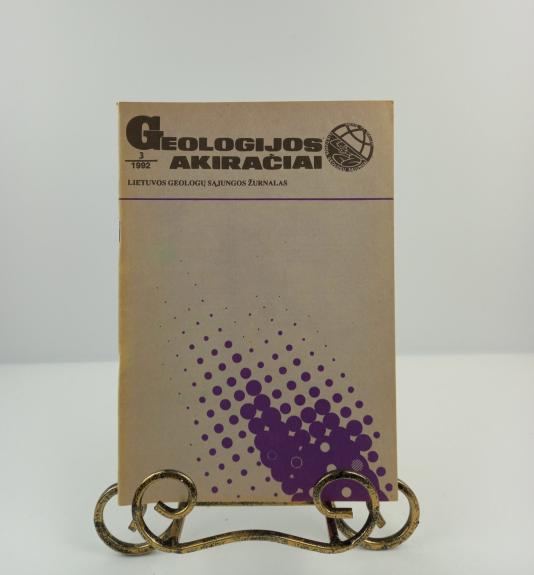Geologijos akiračiai nr.3, 1992m.