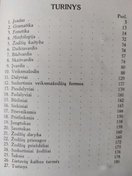 Lietuvių kalbos gramatika I dalis - J. Ambraška, J. Žiugžda., knyga 1