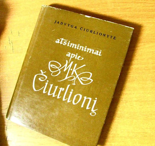 Atsiminimai apie M.K. Čiurlionį - Jadvyga Čiurlionytė, knyga