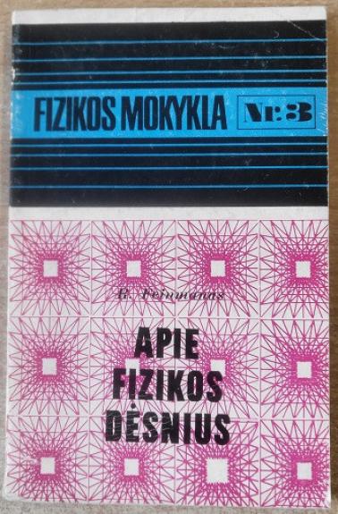 Apie fizikos dėsnius - R. Feinmanas, knyga