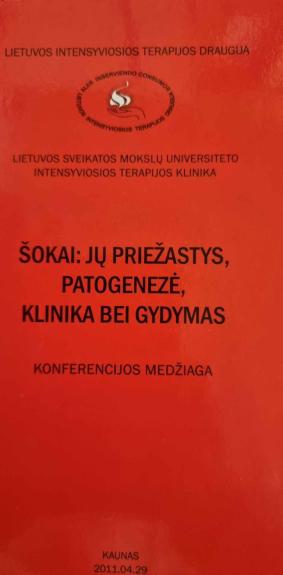 Šokai: jų priežastys, patogenezė, klinika bei gydymas