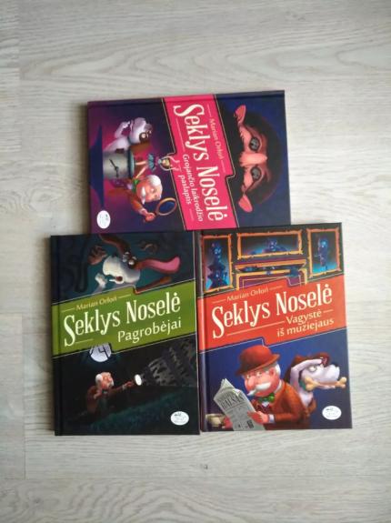 Serija Seklys Noselė trys knygos