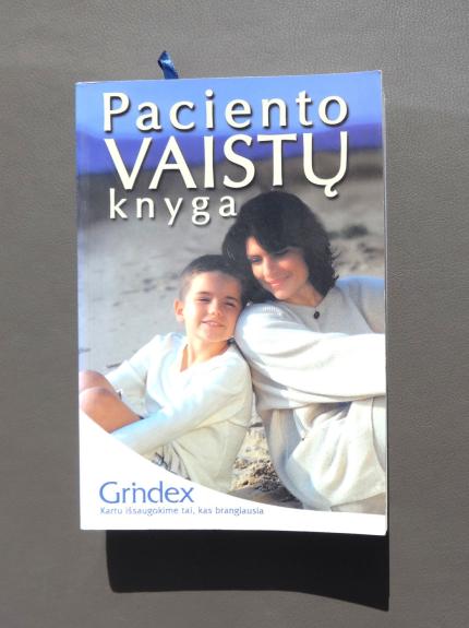 Paciento vaistų knyga 2001