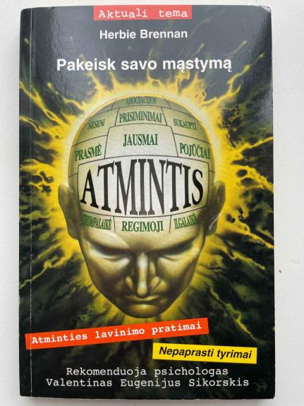Pakeisk savo mąstymą. Atmintis - Herbie Brennan, knyga
