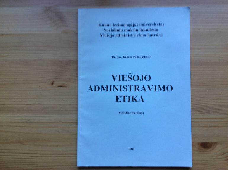 Viešojo administravimo etika