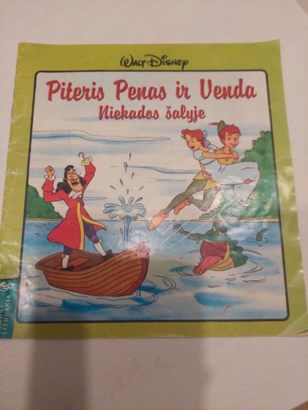 Piteris Penas ir Venda Niekados šalyje - Walt Disney, knyga