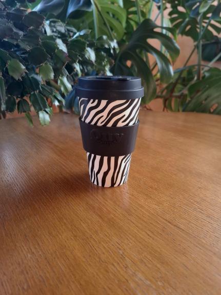 QuyCup zebrinis puodelis