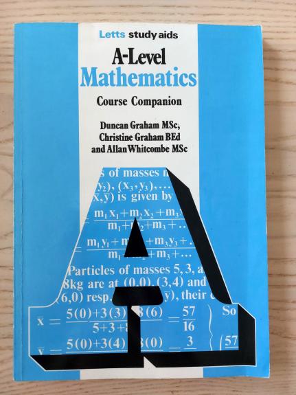 A-level Mathematics: Course Companion (Letts Study Aid) - Duncan Graham, knyga 1