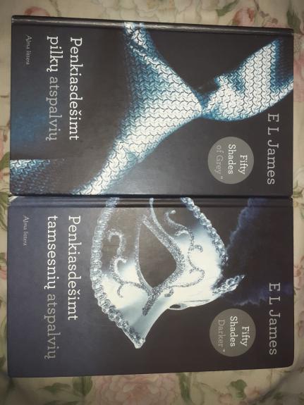 Penkiasdešimt pilkų atspalvių - Penkiasdešimt tamsesnių atspalvių - E. L. James, knyga
