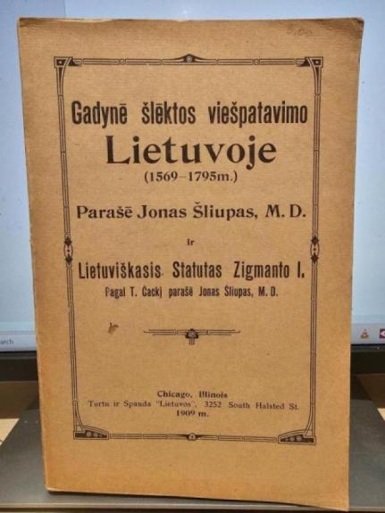 Gadynė šlėktos viešpatavimo Lietuvoje (1569-1795 m.)